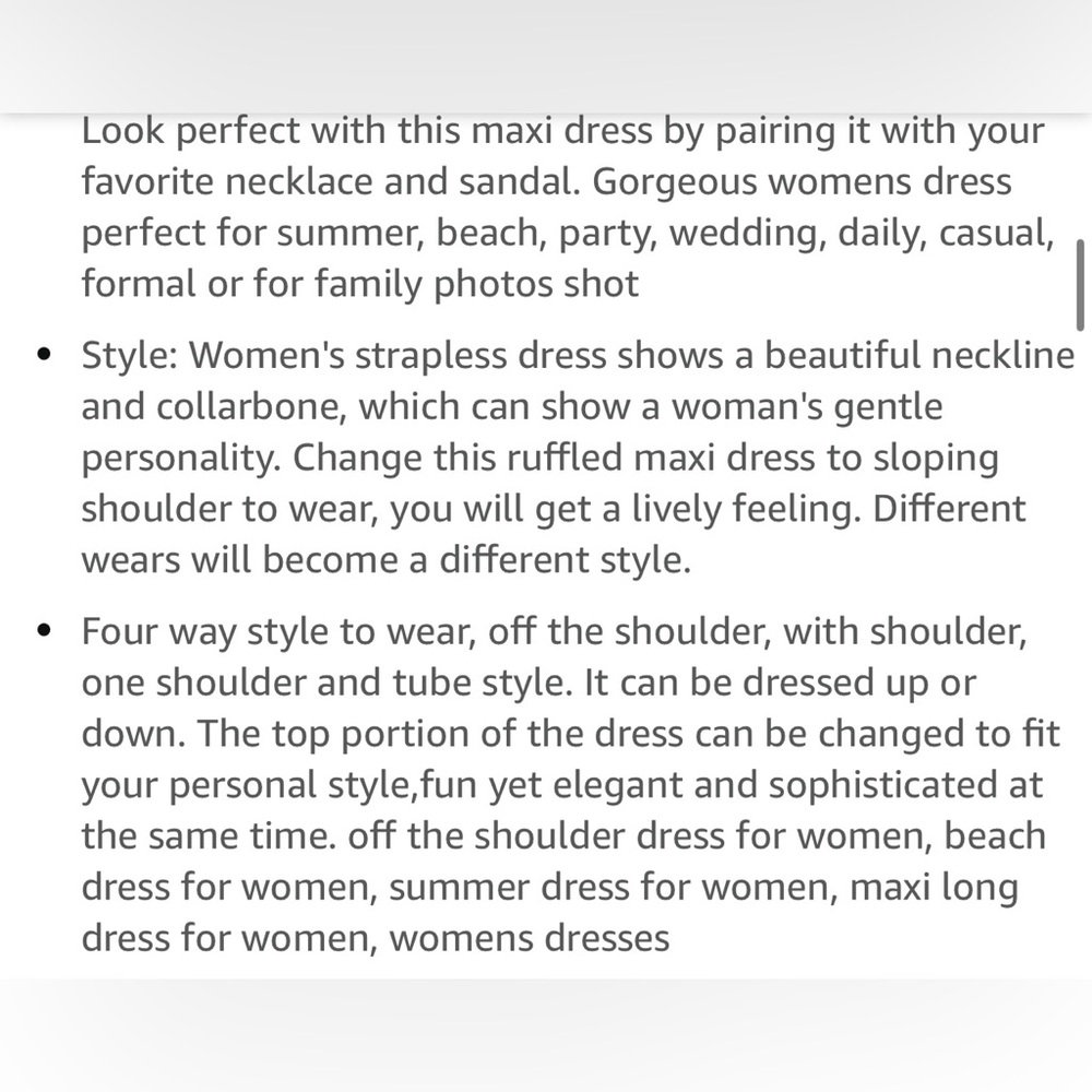MAUVE Flowy Off The Shoulder Ruffle Party Dress Side Split Beach Maxi + POCKETS! - Picture 16 of 17